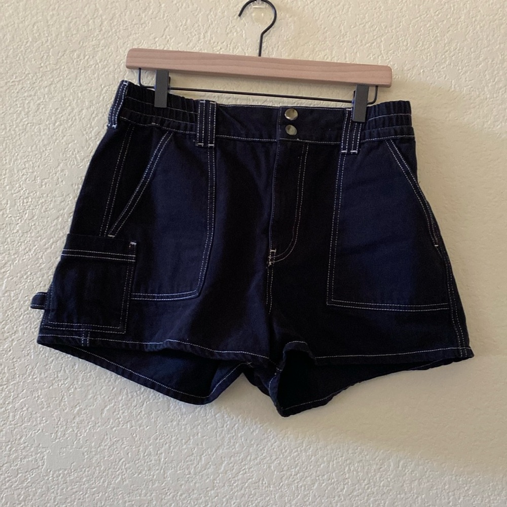 BDG Black Skate Style Shorts